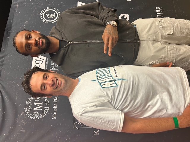 Coach Jeff with Nickeil Alexander-Walker